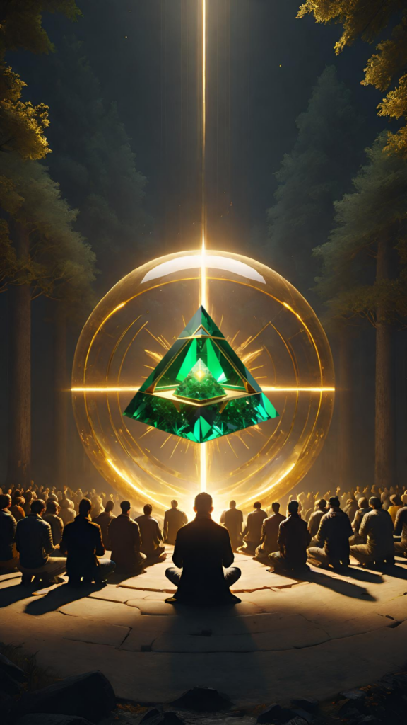 Cult of the green pyramid